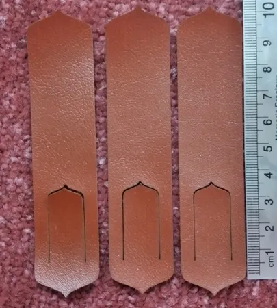 نشانگر کتاب چرما اسپرت کد 79BM-3 بسته 3 عددی