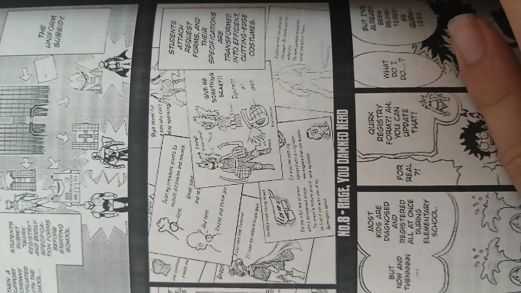 مجله My Hero Academia 2 نوامبر 2015