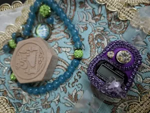 تجریه خرید صلوات شمار مدل نگین دار