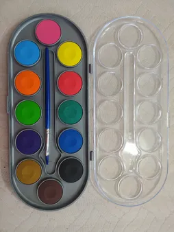 آبرنگ 12 رنگ آریا کد 5005 B