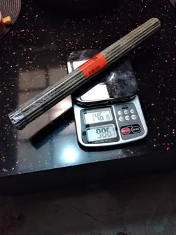 الکترود جوشکاری الکترود  میکا مدل E6013-3.2 وزن 1 کیلوگرم