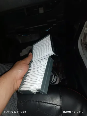 فیلتر کابین فیلتر دم مدل ساده مناسب برای ساینا بسته دو عددی