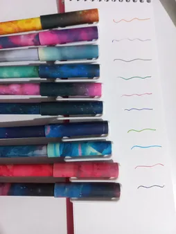 روان نویس هپی دی طرح کهکشان مجموعه ۱۰ عددی