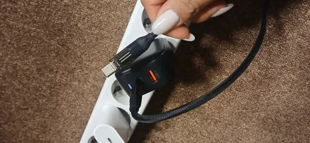 شارژر دیواری 45 وات 2 پورت وونک مدل CA-45 به همراه کابل USB‑C