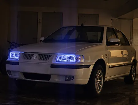 چراغ جلو اسپرت خودرو گروه پژوهش صنعت مدرن مدل 3D-L مناسب برای سمند بسته دو عددی