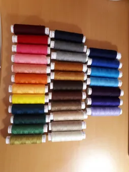 نخ خیاطی موج بسته 30 عددی