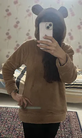 هودی زنانه مدل خرسی