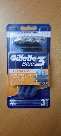 خود تراش ژیلت مدل Blue3 Comfort بسته 3 عددی