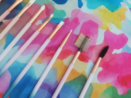 ست برس آرایشی مدل 01 بسته 12 عددی