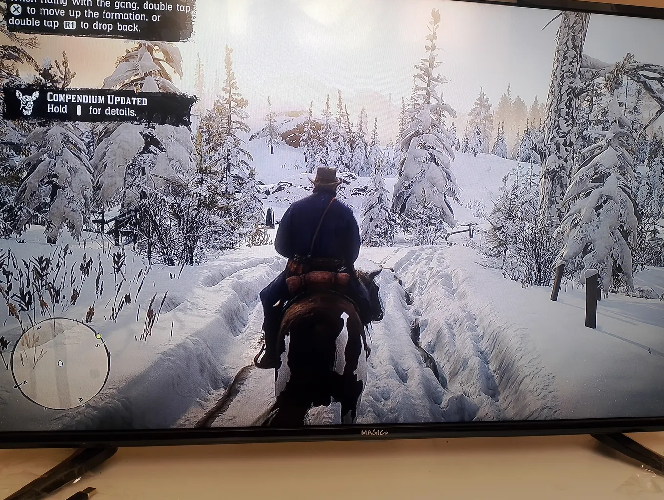 تلویزیون ال ای دی مجیک تی وی مدل MT43D1300 سایز 43 اینچ