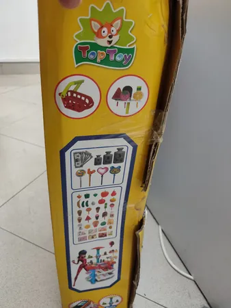 اسباب بازی سوپر مارکت مدل 703 به همراه چرخ خرید