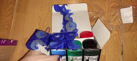 گواش 6 رنگ ساکورا مدل PW6