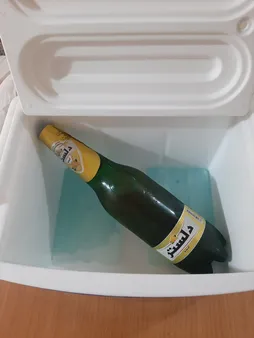 یخدان سفری کیش ترموس مدل 002 گنجایش 11 لیتر