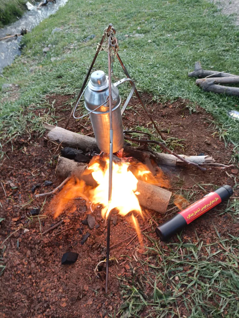 منقل سفری صحرایی سرخپوستی آسا مدل Mhp5