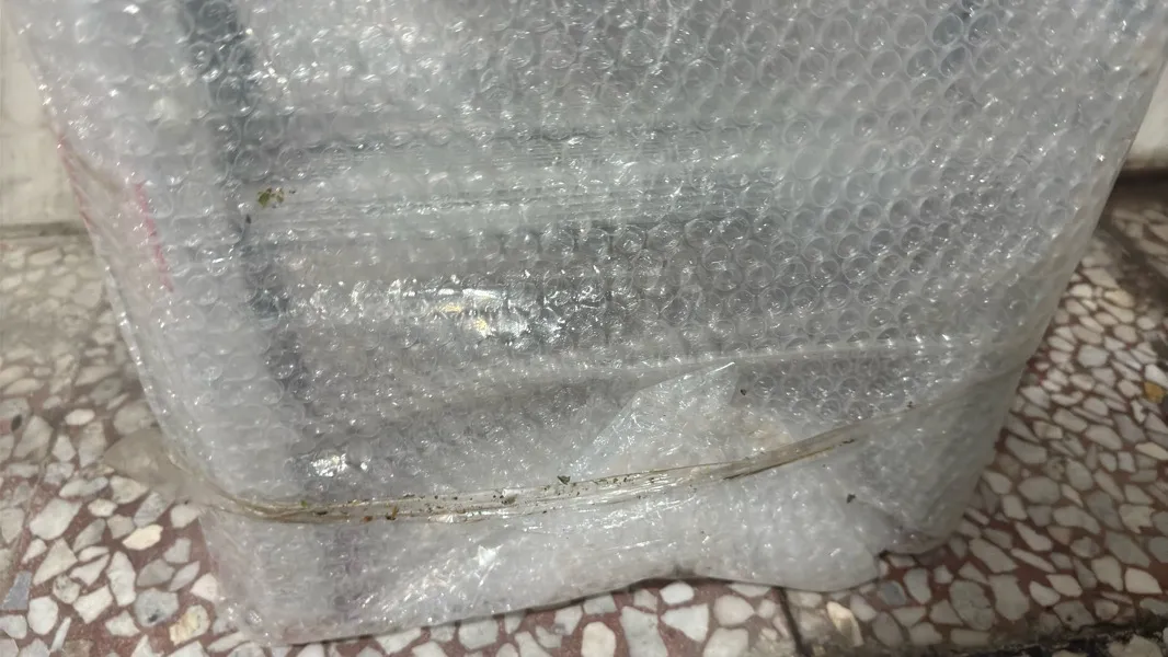 نردبان 14 پله آلوپات مدل کشویی دو طرفه 4m