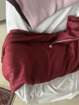 ملحفه تشک مهمان آدنو مدل هتلی یک نفره سایز 90x190 سانتی متر
