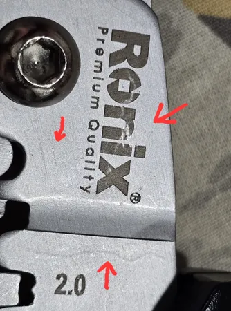 انبر سیم لخت کن رونیکس مدل RH-1820 سایز 7 اینچ