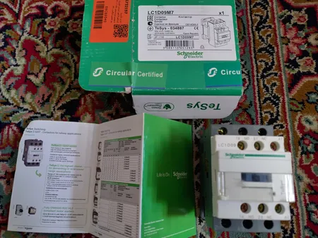 کنتاکتور 9 آمپر اشنایدر الکتریک مدل LC1D09M7