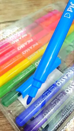 ماژیک رنگ آمیزی 12 رنگ پیکاسو مدل Fine TIP