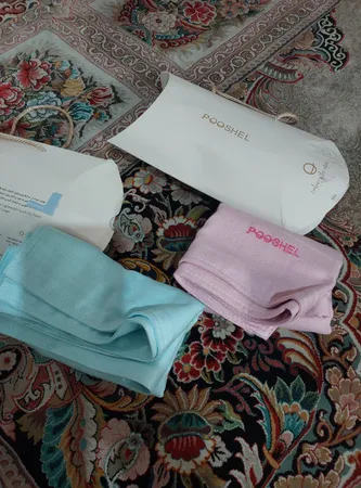 حوله دستی پوشل اکو کد 02 سایز 75x35 سانتی متر