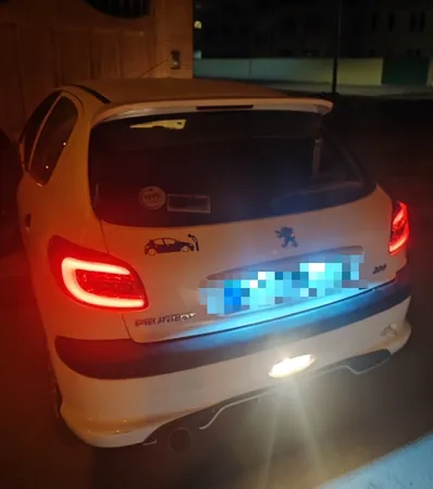 دیفیوزر سپر عقب مدل AR مناسب پژو 206