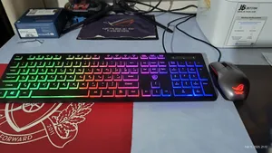 تجریه خرید کیبورد گیمینگ بیاند مدل BGK-2010 سوئیچ ممبران، Full-Size، نورپردازی RGB