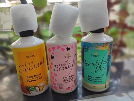 لوسیون بدن سوپکس مدل ACS حجم 350 میلی لیتر مجموعه 3 عددی