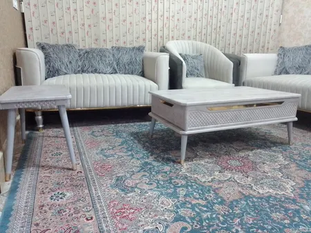 میز جلومبلی میز چوب مدل لاکچری مجموعه 4 عددی