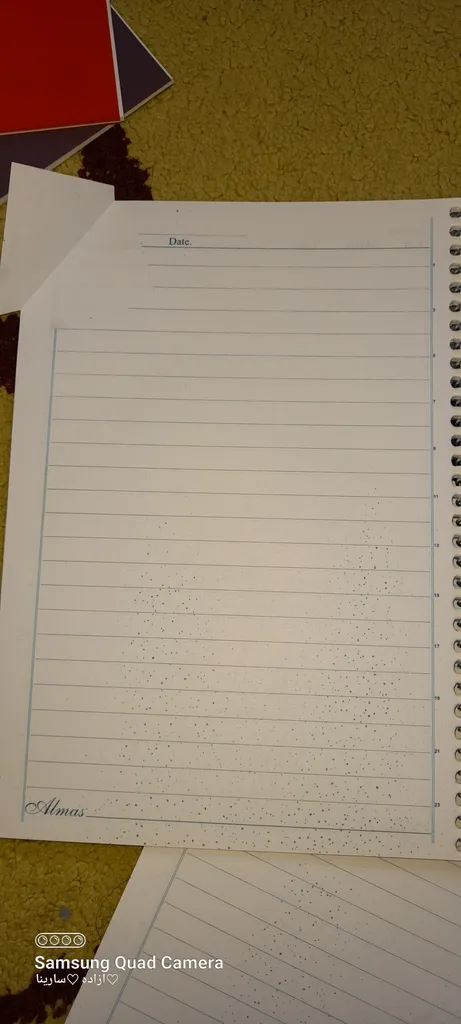 دفتر مشق مدل ایفل بسته 5 عددی