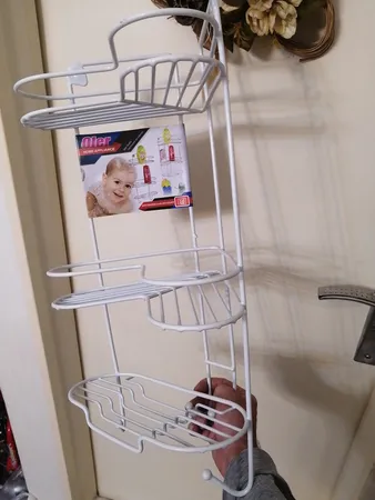 قفسه حمام کنجی فلاور رز کد SP-001