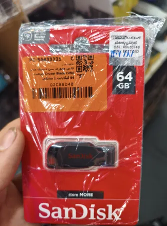 فلش مموری سن دیسک مدل Cruzer Blade CZ50 ظرفیت 64 گیگابایت با رابط USB 2.0