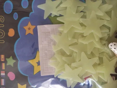 ستاره شب تاب فلورنسنت مدل Green Natural Light