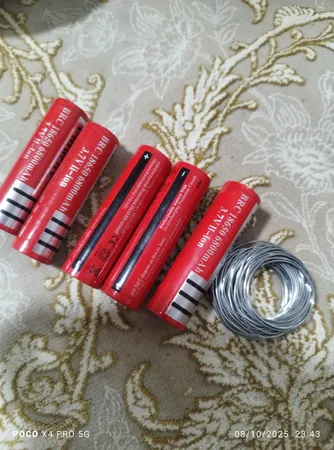 باتری لیتیوم-یون قابل شارژ اولترا فایت مدل OL-18650 ظرفیت6800 میلی آمپر ساعت بسته 5 عددی