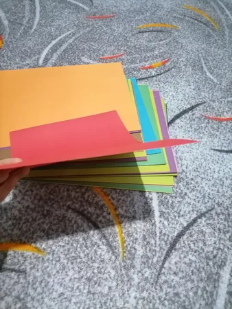 مقوا رنگی تیما کد BG سایز 25x35 سانتی متر بسته 50 عددی