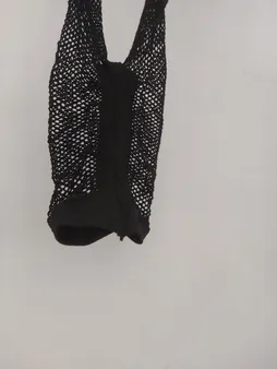 جوراب شلواری نوزادی مدل زنبوری رنگ مشکی