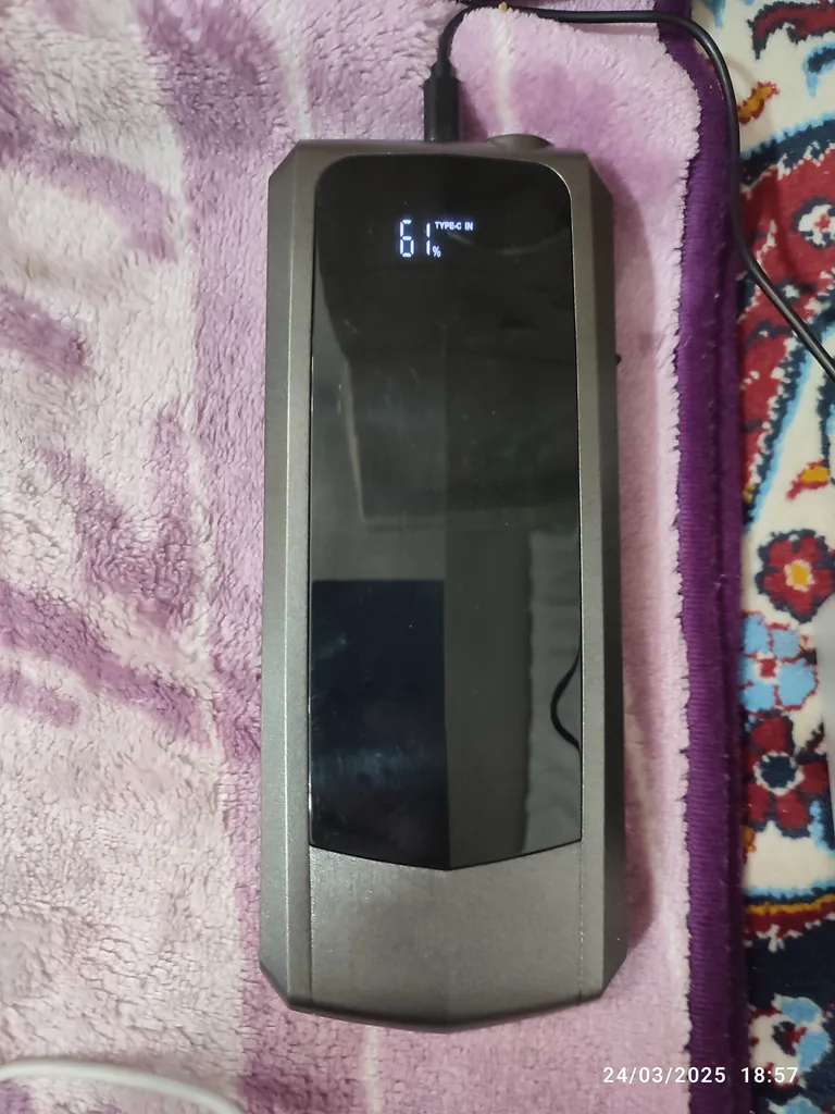 جامپ استارتر و پاوربانک پاورولوجی مدل PPBCHA29 16000mAh PD18W QC3.0 1200A