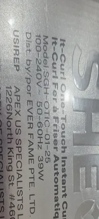 فر کننده مو شیگلم مدل 25mm