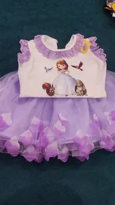 تجریه خرید ست تاپ و دامن دخترانه مدل پرنسس سوفیا