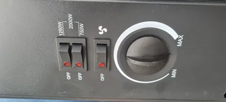 بخاری برقی آبسال مدل 341F