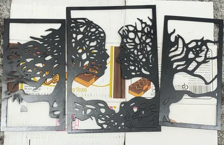 دیوارکوب سالی وان مدل Tree Life مجموعه 3 عددی