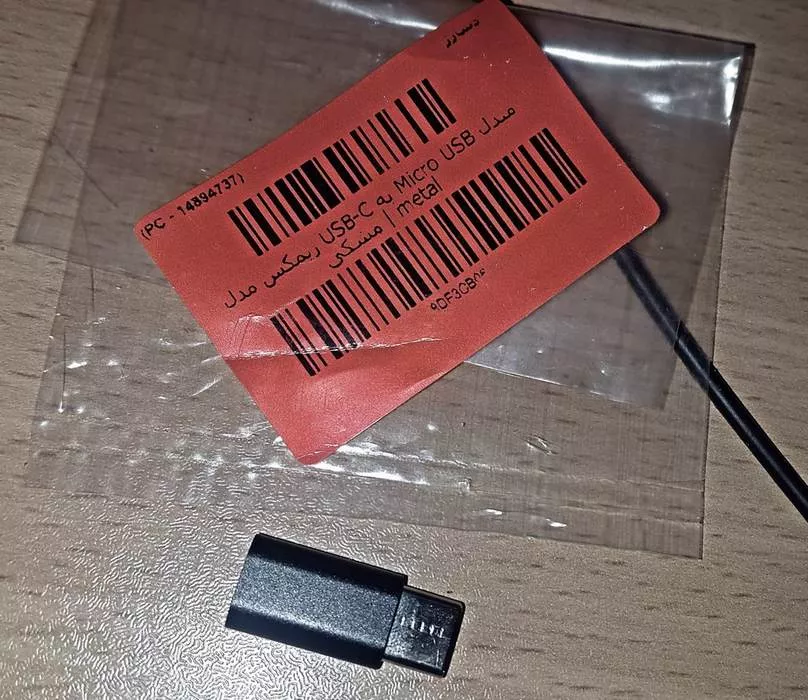 مبدل Micro USB به USB-C ریمکس مدل metal