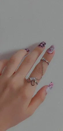 بند انگشتی زنانه ماصرم مدل دو تیکه کد Ri3032