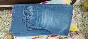 تجریه خرید شلوار جین زنانه مدل فول بگ کمر کشی کد 9551