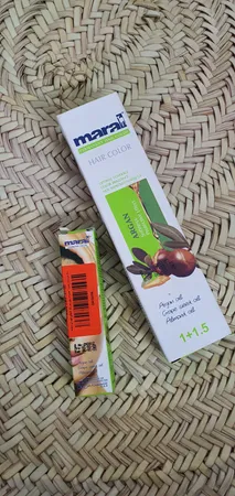 رنگ مو مارال سری دودی شماره 6.1 حجم 100 میلی لیتر رنگ بلوند دودی تیره