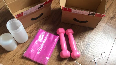 دمبل ایروبیک 0.5 کیلوگرمی بسته دو عددی