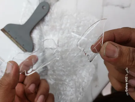 بشر آزمایشگاه مدل beaker ظرفیت 50 میلی لیتر