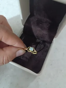 تجریه خرید انگشتر طلا 18 عیار زنانه جواهری سون مدل 2729