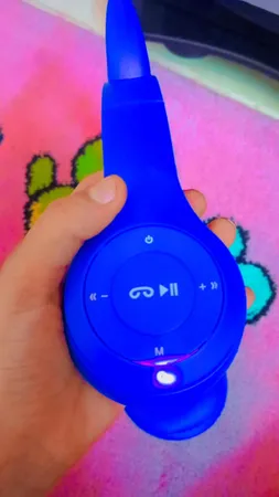 هدست بلوتوثی مدل گربه ای P47m Color Light