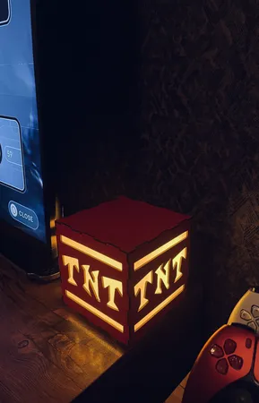 آیکون لایت طرح بازی کراش مدل TNT-NITRO L