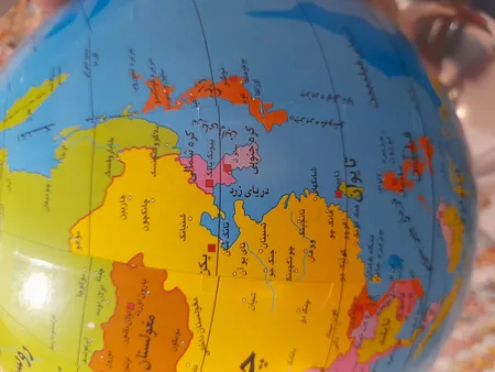 کره جغرافیایی مدل پایه دار مدل 1120